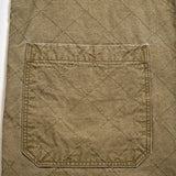 QUILTING DECK VEST RIPSTOP REVERSIBLE