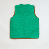 QUILTING DECK VEST RIPSTOP REVERSIBLE