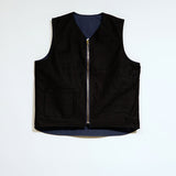 SOUVENIR VEST REVERSIBLE COTTON NYLON WEATHER