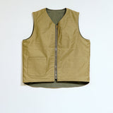 SOUVENIR VEST REVERSIBLE COTTON NYLON WEATHER