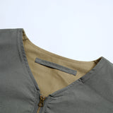 SOUVENIR VEST REVERSIBLE COTTON NYLON WEATHER