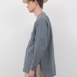 FARMER STAND SHIRT - COTTON LINEN