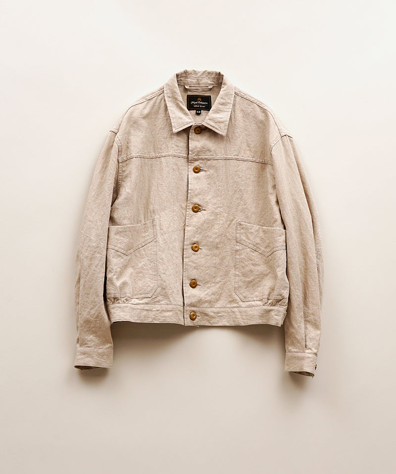 FARMER JACKET - LINEN