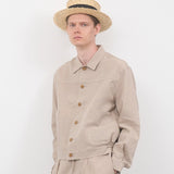 FARMER JACKET - LINEN