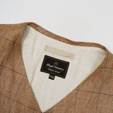 RANCH WORKER VEST HEMP LINEN