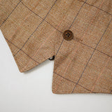 RANCH WORKER VEST HEMP LINEN