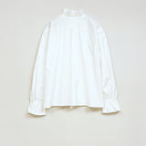 GATHER COLLAR BLOUSE
