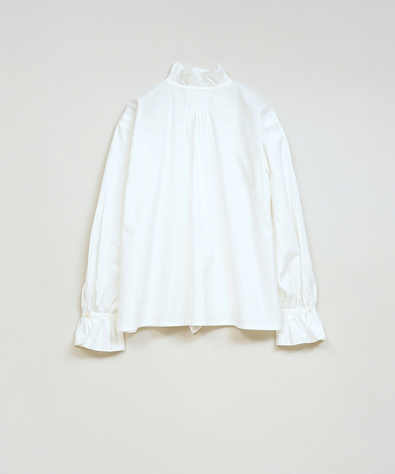 GATHER COLLAR BLOUSE