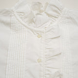 GATHER COLLAR BLOUSE