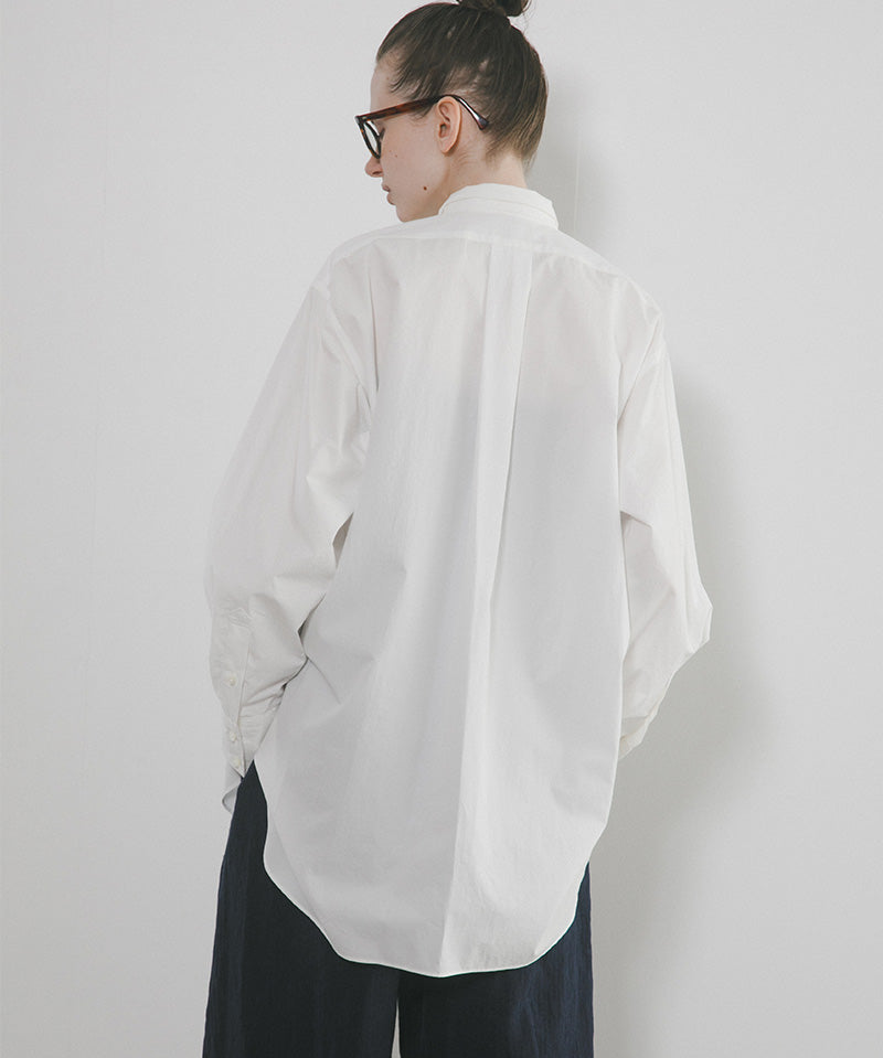 BOW TIE BLOUSE COTTON TWILL