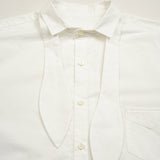 BOW TIE BLOUSE COTTON TWILL