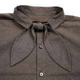 BOW TIE BLOUSE COTTON TWILL