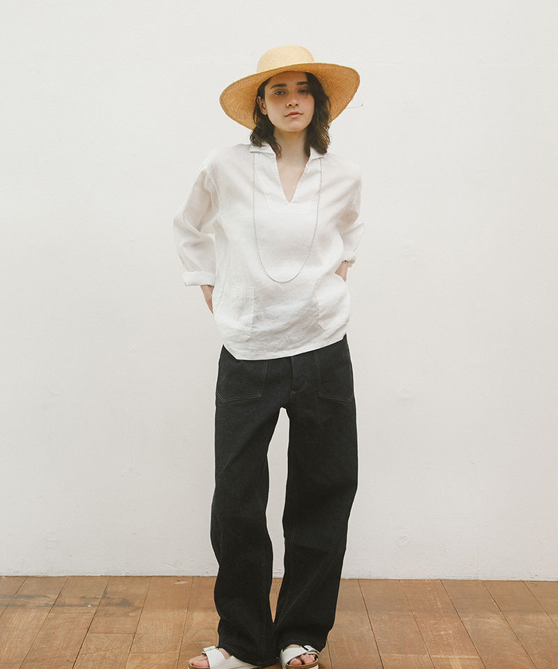 FRENCH PULLOVER SHIRT HEMP