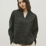 FRENCH PULLOVER SHIRT HEMP