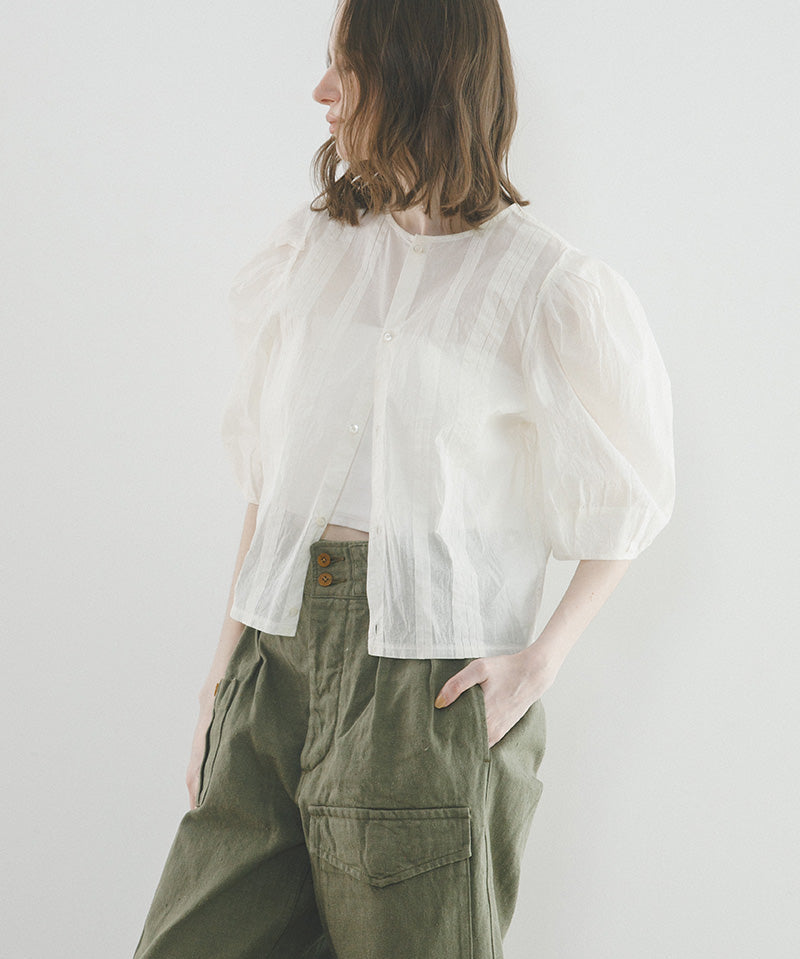 2WAY BLOUSE HALF SLEEVE