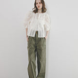 2WAY BLOUSE HALF SLEEVE