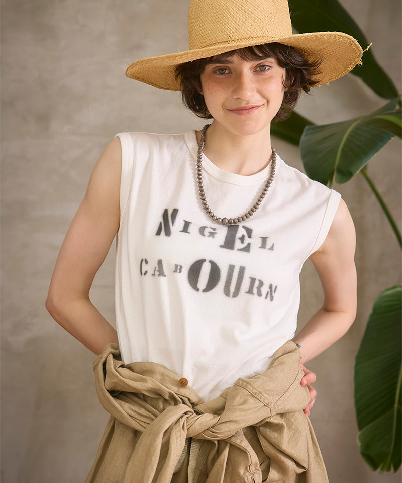 Nigel Cabourn PRINT TANK T-SHIRT
