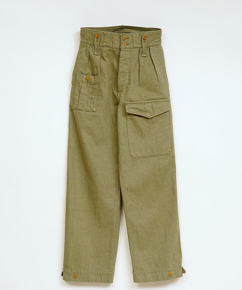 BRITISH ARMY PANT LOOSE DENIM - WOMAN