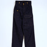 BRITISH ARMY PANT LOOSE DENIM - WOMAN