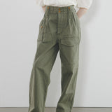 BRITISH ARMY PANT LOOSE DENIM - WOMAN