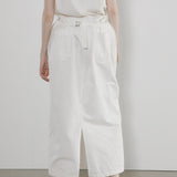 SWEDISH RANCH SKIRT HERRINGBONE