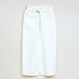 SWEDISH RANCH SKIRT HERRINGBONE