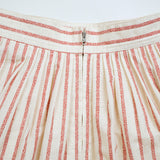 WORK SKIRT STRIPE C/L