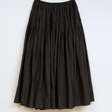 HAND PLEATED SKIRT KHADI