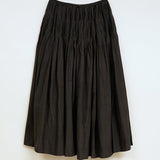 HAND PLEATED SKIRT KHADI