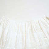 HAND PLEATED SKIRT KHADI