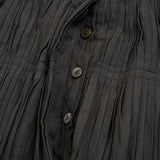 HAND PLEATED SKIRT KHADI