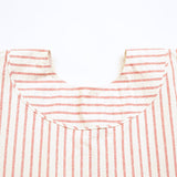 2WAY WORK DRESS STRIPE C/L
