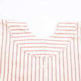 2WAY WORK DRESS STRIPE C/L