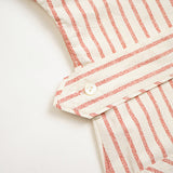 2WAY WORK DRESS STRIPE C/L