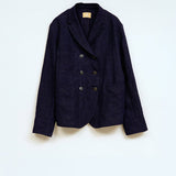 GENTLEMANS DOUBLE BREASTED JACKET HERRINGBONE