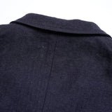 GENTLEMANS DOUBLE BREASTED JACKET HERRINGBONE