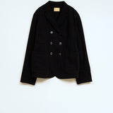 GENTLEMANS DOUBLE BREASTED JACKET COTTON TWILL
