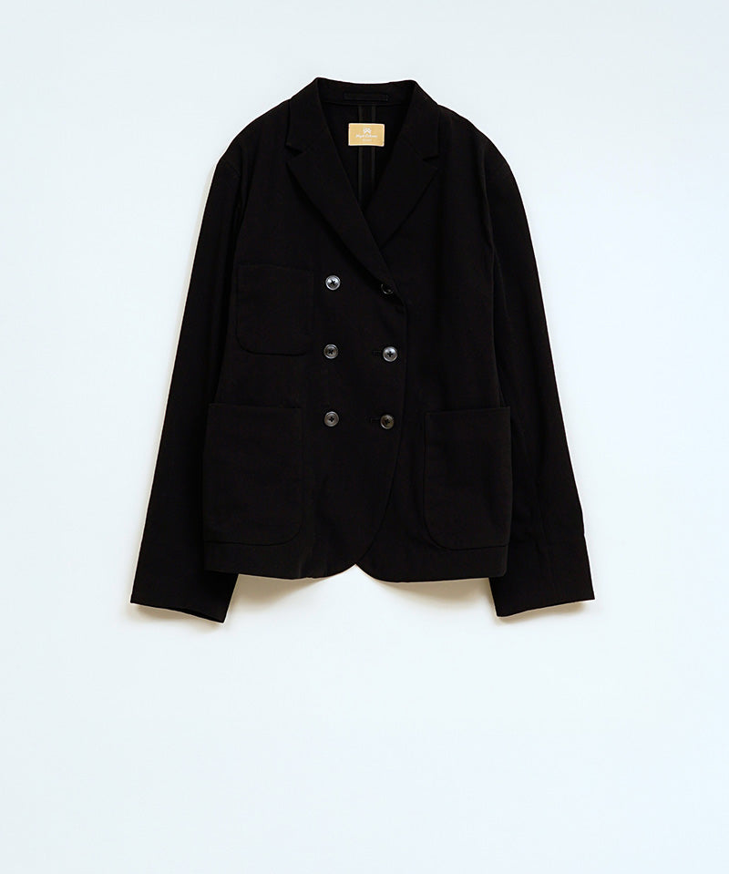 GENTLEMANS DOUBLE BREASTED JACKET COTTON TWILL