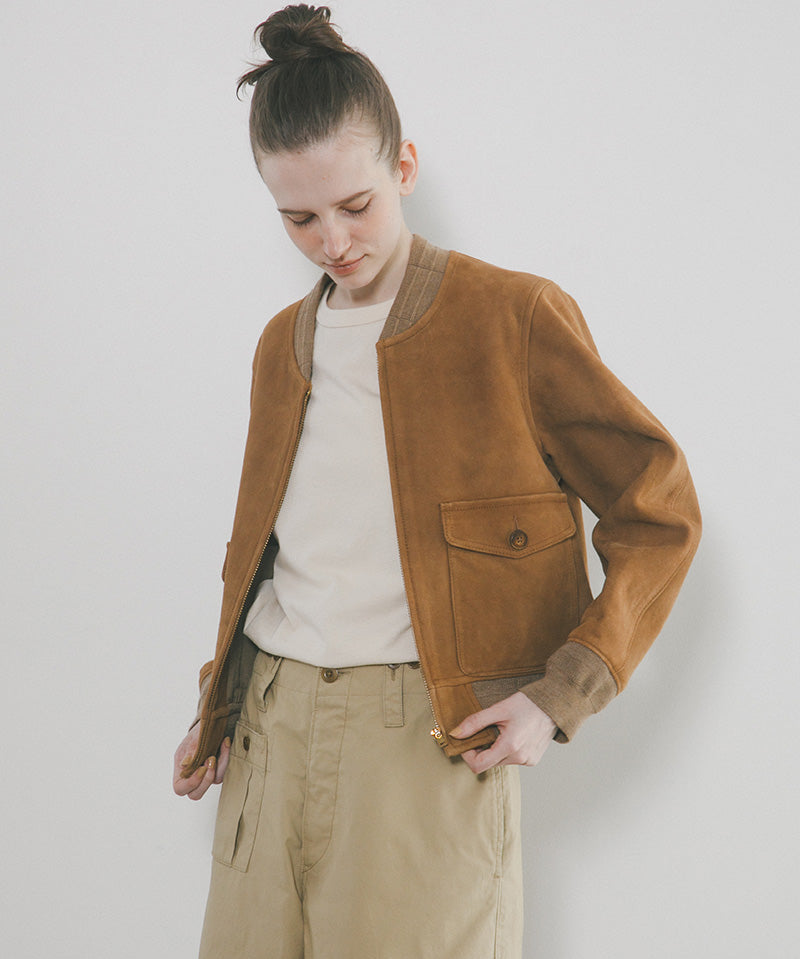AVIATION JACKET SHEEP SUEDE