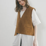 SHEEP SUEDE VEST