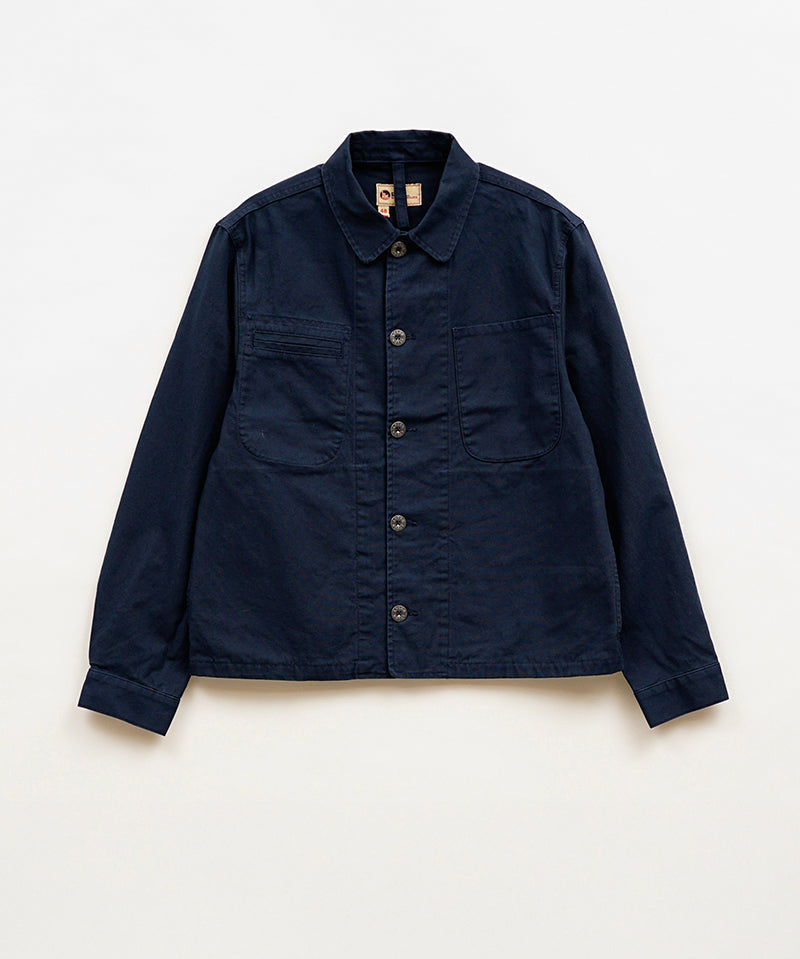 JK02-01 SH ANGLED JACKET DUCK CANVAS
