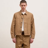 JK02-01 SH ANGLED JACKET DUCK CANVAS
