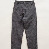PT02-02 ANGLED PANT LINEN DENIM