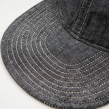 AC01 WORK CAP LINEN DENIM