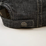AC01 WORK CAP LINEN DENIM