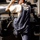 AC01 WORK CAP LINEN DENIM