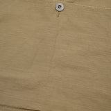 V01 WORK SUIT VEST SLUB SATEEN