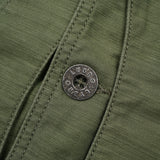 V01 WORK SUIT VEST SLUB SATEEN