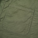 V01 WORK SUIT VEST SLUB SATEEN