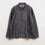 JK03-02 CHORE JACKET LINEN DENIM
